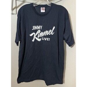 JIMMY KIMMEL LIVE! Licensed Late Night Talk Show Promo T-Shirt Size Large USA